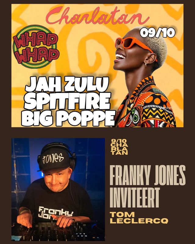FRANKY JONES INVITEERT Tom Leclercq | WHAP WHAP