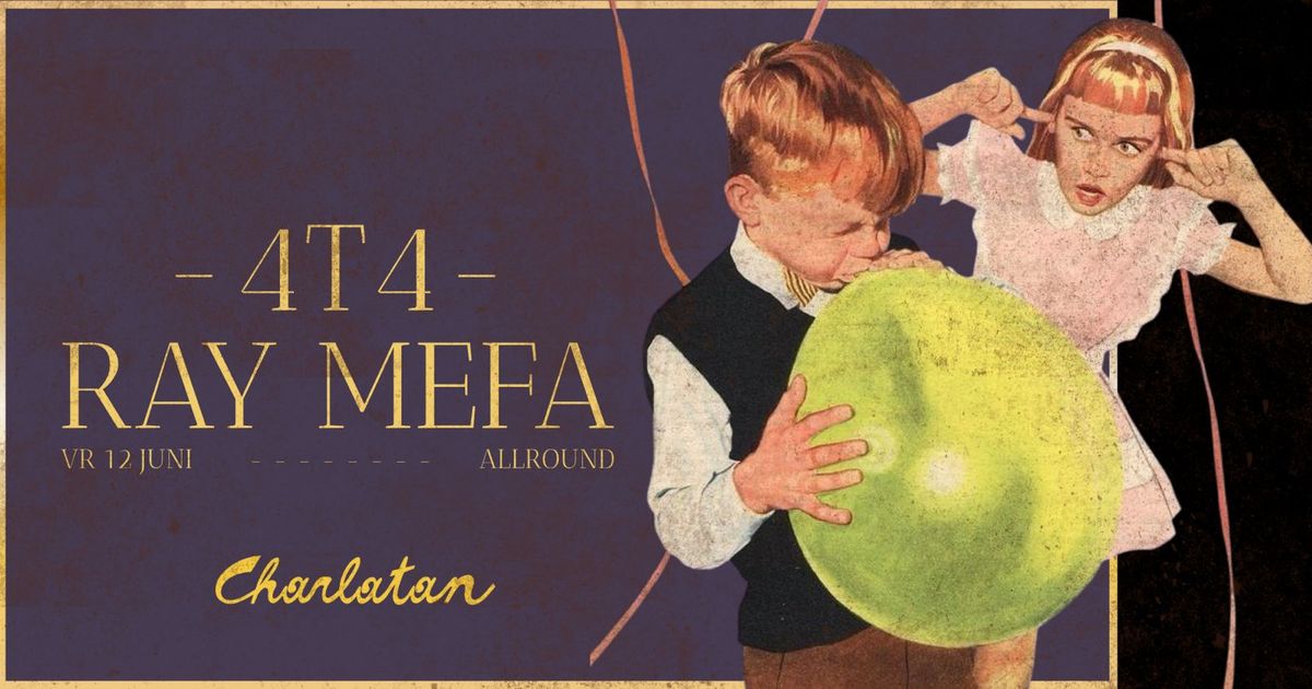 4T4, Ray Mefa — liveband x clubenergie x vinyl goodies